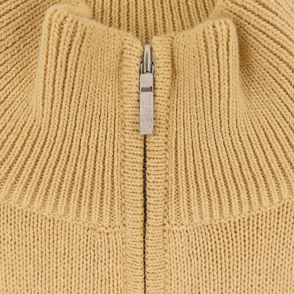 NWOT Loro Piana Mezzocollo Sweater Men's 48 (Medium) Gold - Picture 7 of 12